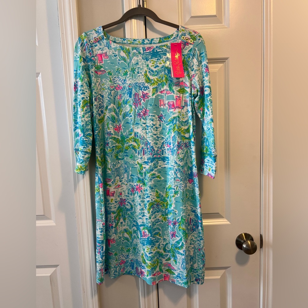 NWT Lilly Pulitzer Sophie dress size M What a lovely place